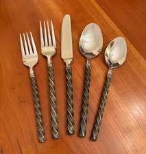 Hampton Silversmiths BRADE Black Twisted Hand...