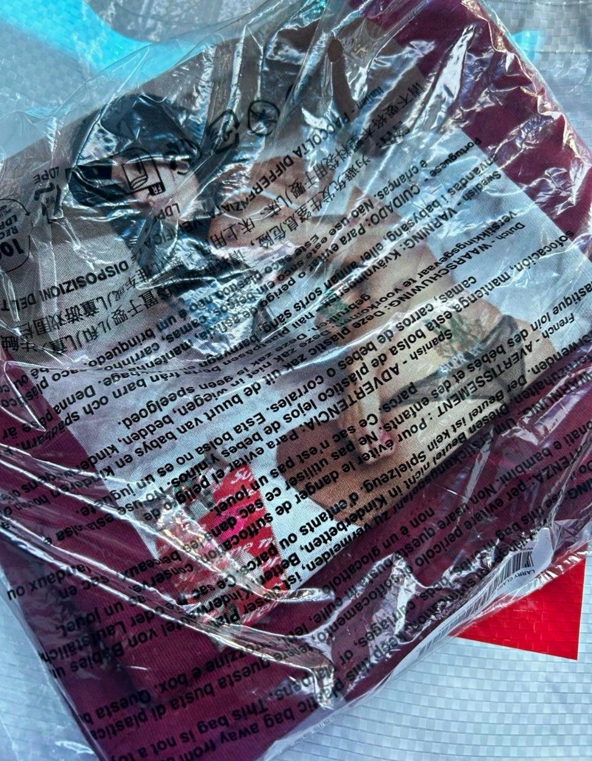 Supreme Larry Clark Collaboration Tee Medium Red