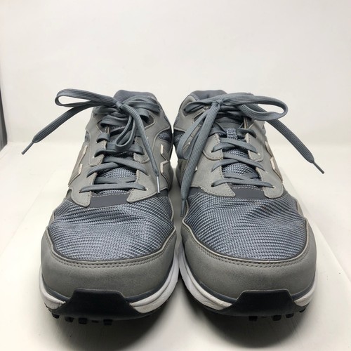 New Balance Golf Shoes Mens 13 Gray Spiked Wide Athletic Activewear Dad Shoe