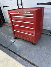 Vintage Craftsman 5-drawer Rolling Tool Chest Tool Box Storage Cabinet Usa Made Vintage Craftsman 5-drawer Rolling Tool Chest Tool Box Storage Cabinet Usa Made