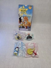 1997 Cats Dont Dance SUBWAY Toys New In Package 4 Of The Set With Bag