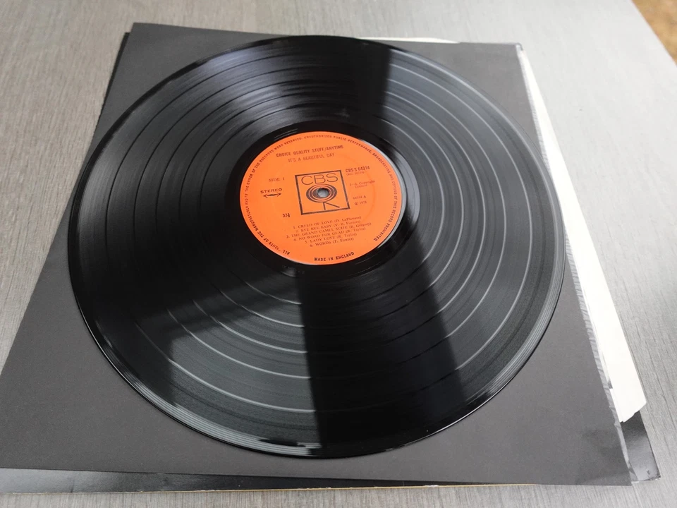 It's a Beautiful Day CHOICE QUALITY STUFF / ANYTIME 1972 UK LP 1st PLAYS MINT - Image 4 of 4