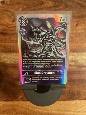 Digimon TCG BT6-078 SkullGreymon Super Rare Double Diamond Card Game