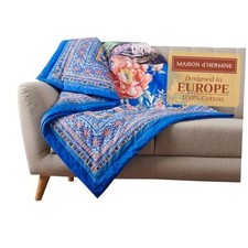 Throw Blanket for Couch Lightweight Soft Warm Breathable 60"x80" 27 - Peacock