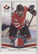 2014 Upper Deck Team Canada Juniors Jerseys Natalie Spooner #204 0o5t