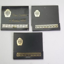 (3) Vtg 1992 Club 33 Disneyland match books / note pads