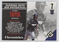 2017 Panini Chronicles Rookies Gold 377/399 Raimel Tapia #149 0l2