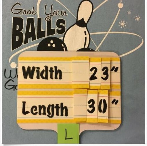 Grab Your Balls We're Going Bowling T Shirt Blue Long Sleeve 100% Cotton NOS - Picture 7 of 9