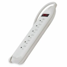 Belkin 6-Outlet Power Strip with 12' Cord, White