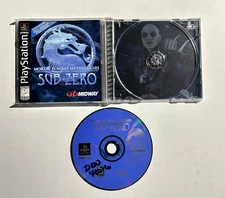 Mortal Kombat Mythologies: Sub Zero (Playstation 1 PS1)Works