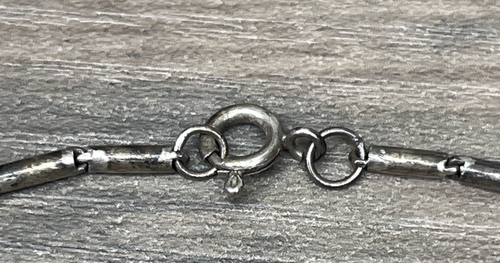 Vintage Sterling 925 Nymph Beautiful Nude Woman Riding Moon Pendant Necklace - Picture 8 of 11