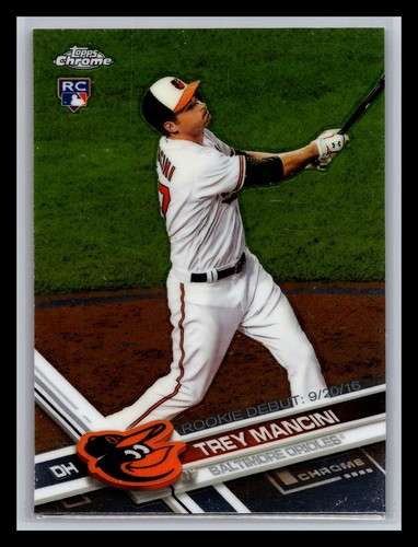 Trey Mancini #HMT3 2017 Topps Chrome Update card
