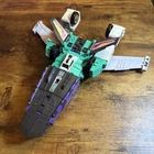 Vintage G1 Transformers Sixshot Sixchanger Incomplete