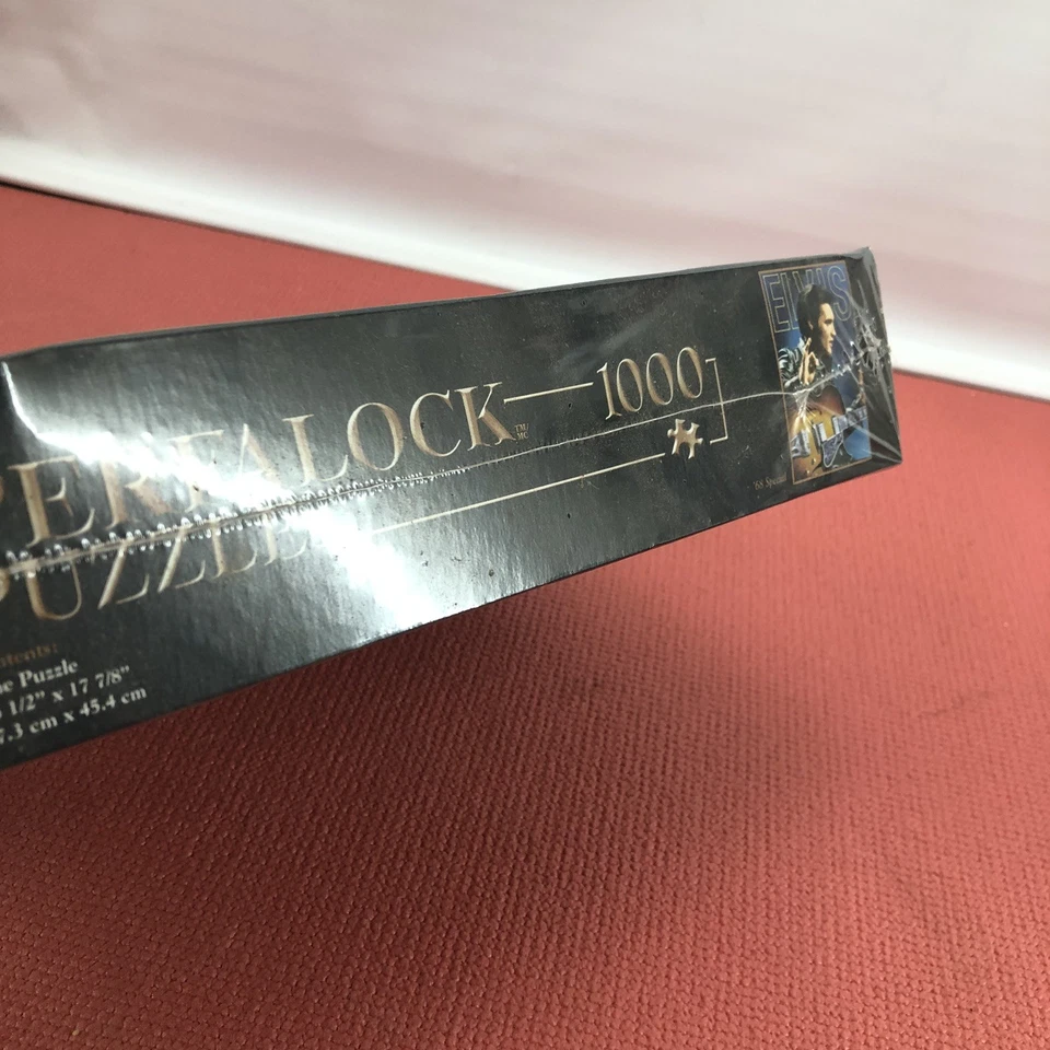 ELVIS '68 SPECIAL WREBBIT PERFECTLOCK PUZZLE 1000 Pieces NEW SEALED - Image 4 of 4