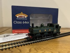 Bachmann OO Gauge 31-635 Class 64xx Pannier Tank 6407 GWR Green - Running Video 