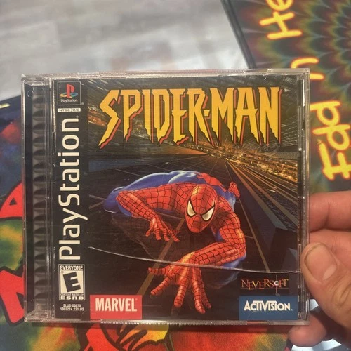 Spider-Man (PS1, 2000) | Complete CIB w/ Manual + Reg Card | PlayStation 1 / PSX