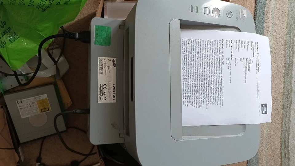 Samsung ML-1910 A4 Mono Laser Printer ML-1910 - Image 3 of 3