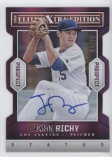 2014 Panini Elite Extra Edition Prospects 65/75 John Richy #45 Auto 5s8
