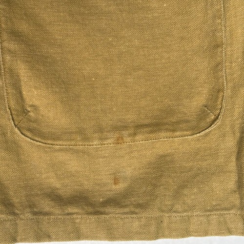 VTG Apricorn Full Zipper Snap Front Utility Military Chore Jacket Men XXL Gold - Picture 16 of 16