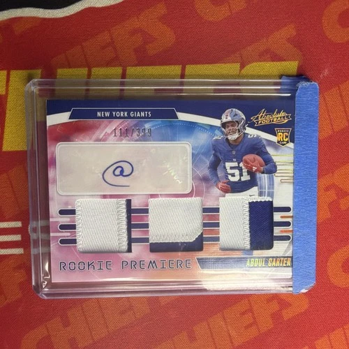 2025 Panini Absolute Abdul Carter Base (RAW)
