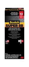 3M Scotch Super 88 Vinyl Electrical Tape, -18 to 105 Degree C, 10000 mV Diele...