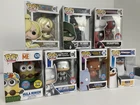 7 Funko Pop Figures incl NYCC Exclusive White Lantern Batman, Chef Deadpool, etc