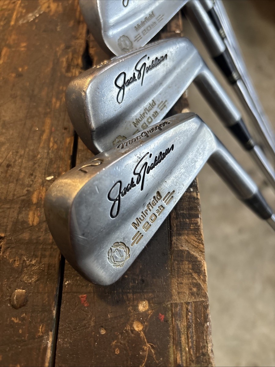 McGregor Jack Nicklaus Murifield 20th Iron Set 2-PW READ