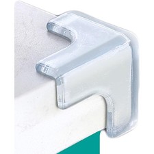 4-Pack Small Silicone Corner Protectors for Proofing Furniture Tables with