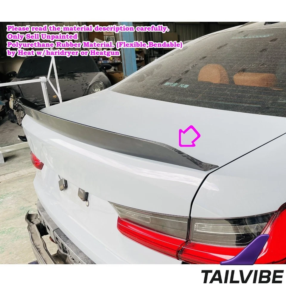 Duckbill 380S Rear Trunk Spoiler Wing Fits 2007~12 NISSAN Sentra SE-R B16 Sedan - Imagem 2 de 4