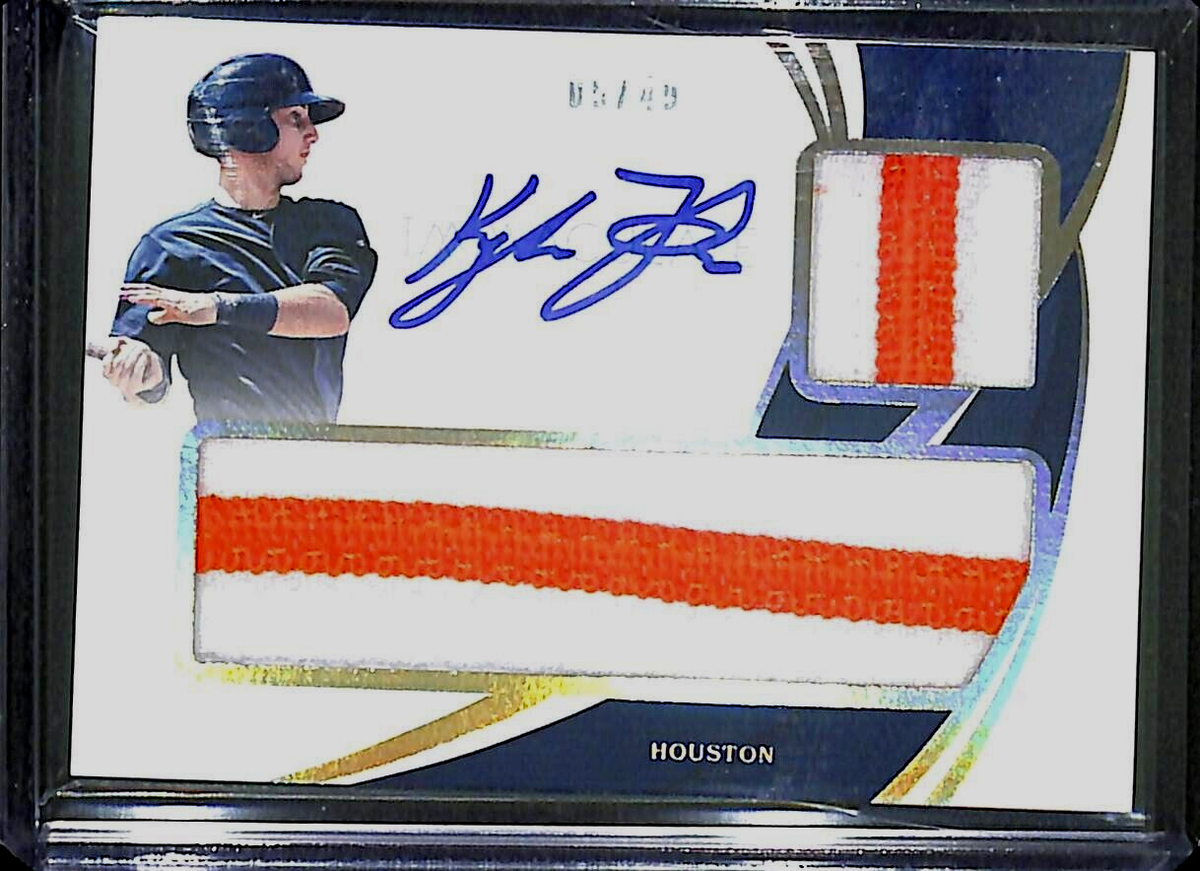 2019 Panini Immaculate Collection Dual Patch Autograph #D-KT Kyle
