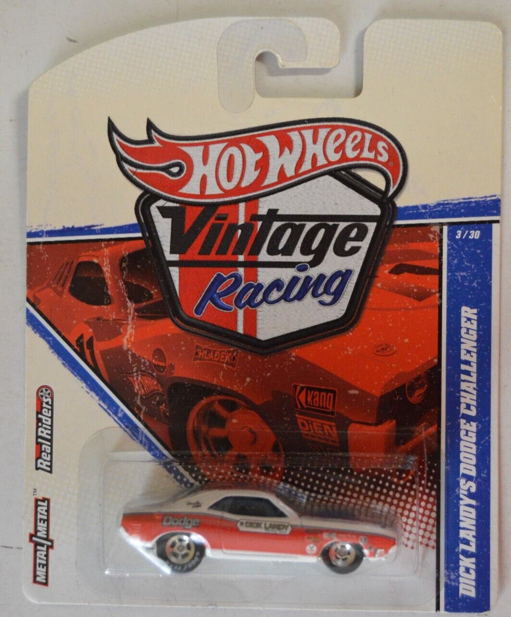 Hot Wheels Vintage Racing Dick Landy's Dodge Challenger 1:64 scale