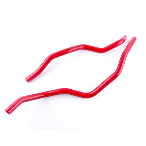 FOR 2009-2011 Yamaha Grizzly YFM550 YFM700 SILICONE RADIATOR COOLANT HOSE RED - Picture 4 of 5