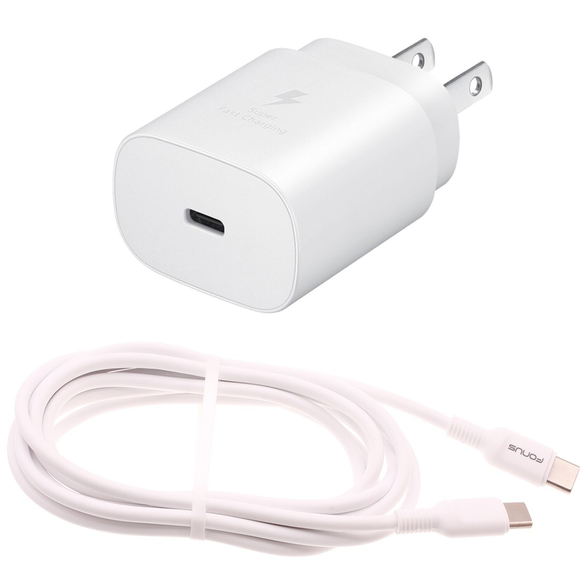 For OnePlus Nord N300/N30 5G 25W Fast Home Charger PD Type-C 6ft USB-C  Cable