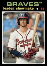 2020 Topps Heritage Minor League #104 Braden Shewmake