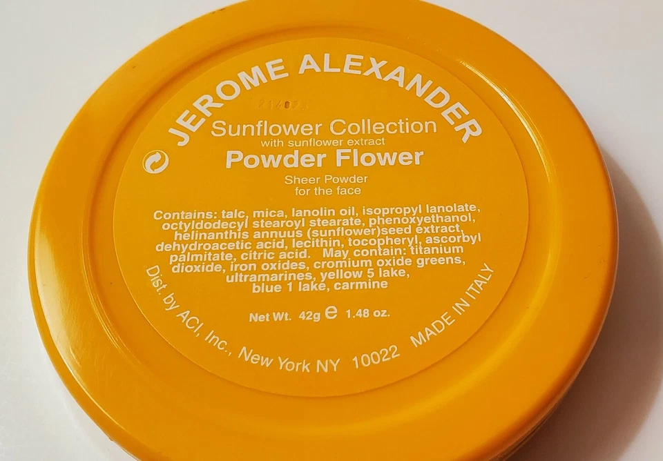 Jerome Alexander подсолнечника - лицо порошок цветок прессованный компактный гигантский новый - Изображение 2 из 2