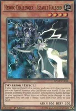 Heroic Challenger - Assault Halberd WSUP-EN016 Moderate Play Yu-Gi-Oh! DNA GAMES