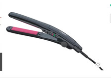 Conair Ultra Slim Hair Straightener Ceramic Flat Iron 3/4" Black Pre-owned