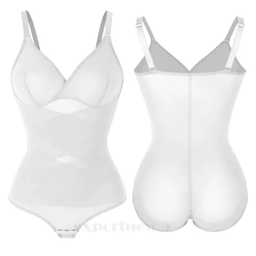 Shapewear Bodysuit for WomenS Body Shaper Tummy Control Body Shapewear Plus Size - Picture 18 of 21