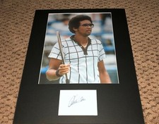 ARTHUR ASHE SIGNED 3X5 INDEX CARD JSA 11X14 MAT 8X10 PHOTO AUTOGRAPH TENNIS AUTO