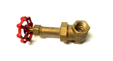 3/4  Gate Valve Brass 150 Steam 300 WOG Femal...