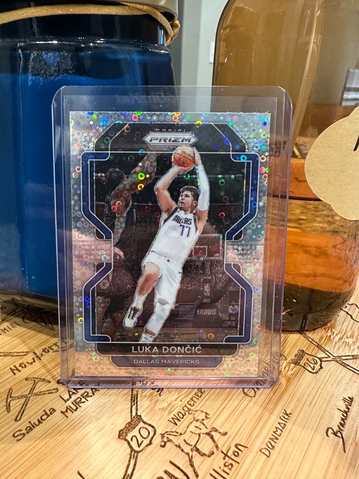 2021 Luka Doncic Panini Prizm #223 Fast Break