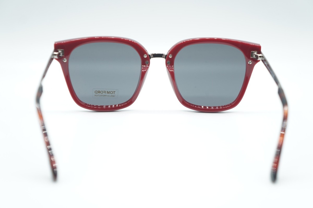 NEW TOM FORD TF 1014 71A BORDEAUX BURGUNDY AUTHENTIC 