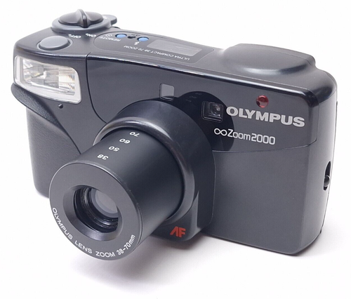 Olympus Infinity Zoom 2000 AF 35mm Film Camera Point & Shoot Japan TESTED - Picture 2 of 10