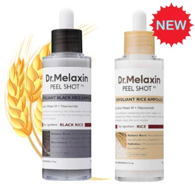 Gesichtspeeling Peeling Serum Dr.Melaxin PEEL SHOT-GLOW EXFOLIANT RICE AMPOULE - Bild 1 von 4