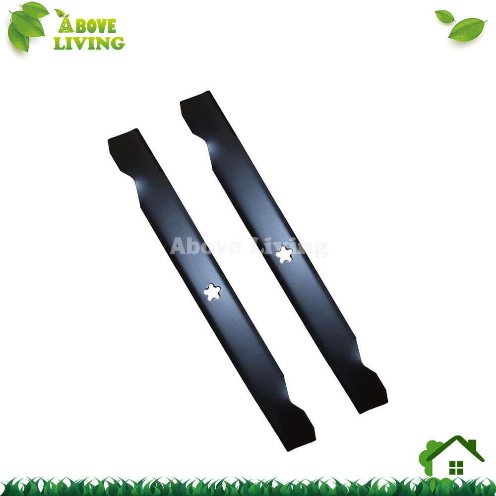 2 x Blades 42 INCH For Husqvarna LT125 LT140 LTH2142D YTH1542 YTH1842 YTH2042