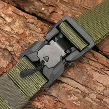 NEW Military Equipment Combat Tactical Belt for Men US Army Training Nylon Magne