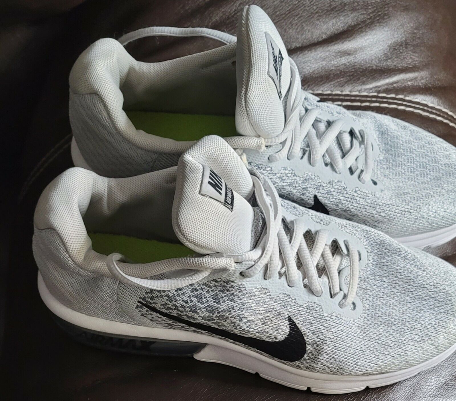 nike air max sequent 2 Gray Black Teen Size 6y | eBay