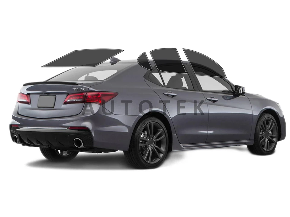 PreCut All Sides + Rear Windshield Film Any Tint Shade % For Acura TLX 2015-2020 - Image 2 of 4