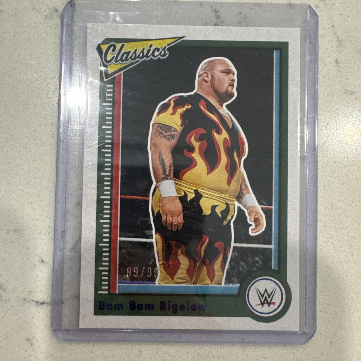 2023 Panini Chronicles WWE CLASSICS - Bam Bam Bigelow - BLUE