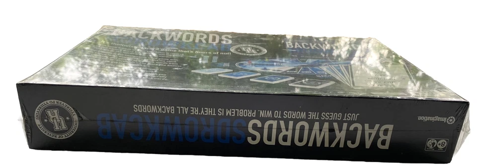 Backwords Board Game Brand New & Sealed Imagination 2007 Age 8+ Players 2-4  - Image 4 of 4